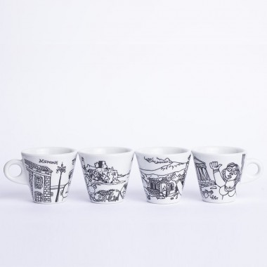 Coffee Cups in porcelain Coffee Cups in porcelain